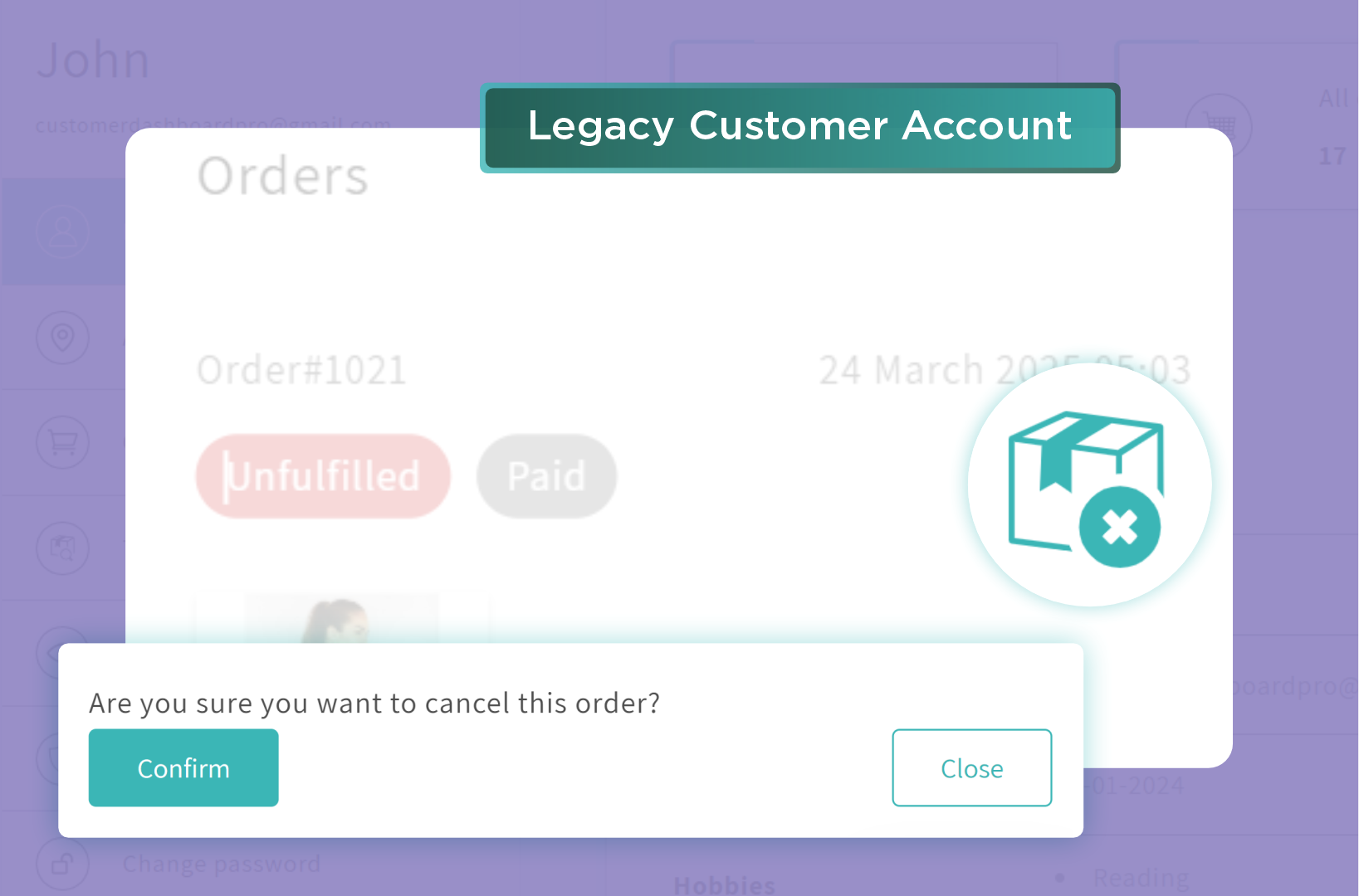 Cancel order