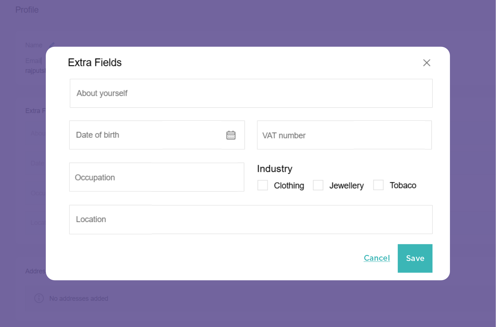 Custom (Profile Fields)