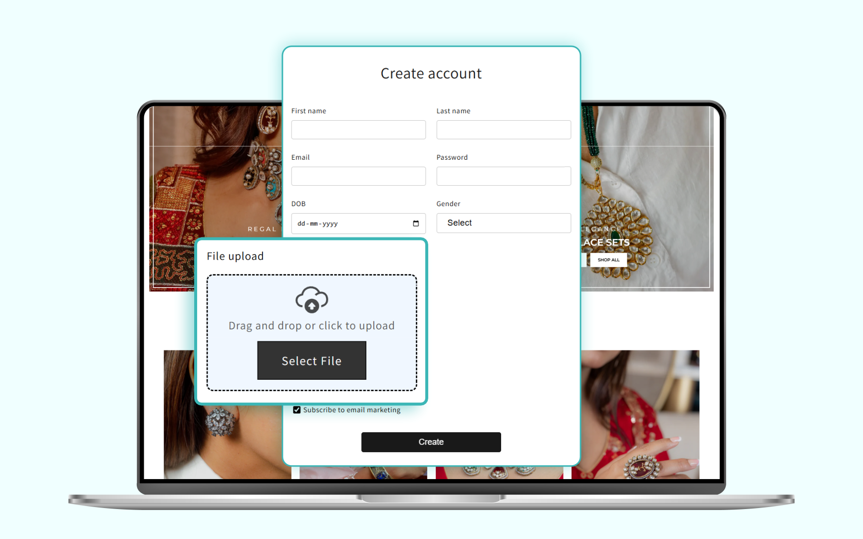 Shopify B2B Company Account File Upload