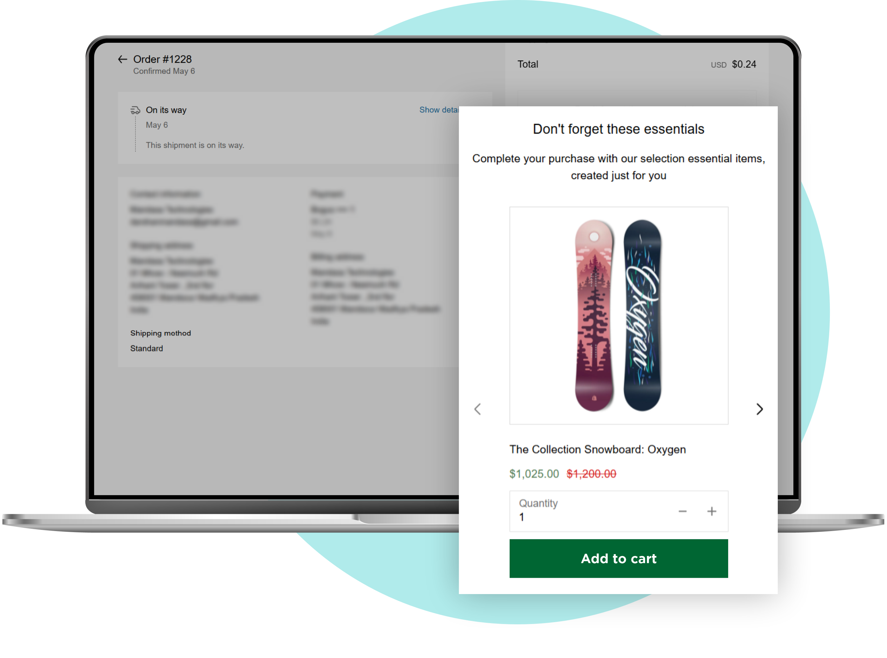 AI Upsell Offers with Customer Dashboard Pro
