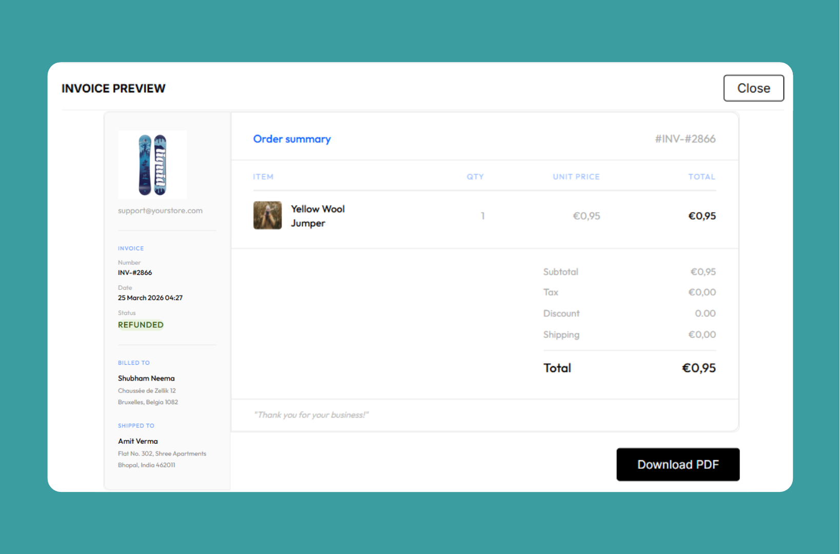 Invoice